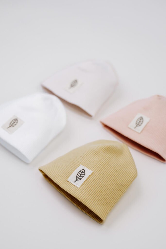 Prematuur mutsjes naturel rib